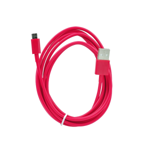 Καλώδιο Φόρτισης και Μεταφοράς Δεδομένων MicroUSB 2m - Κόκκινο Καλώδιο Φόρτισης και Μεταφοράς Δεδομένων MicroUSB 2m - Κόκκινο