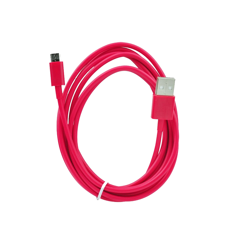 Καλώδιο Φόρτισης και Μεταφοράς Δεδομένων MicroUSB 2m - Κόκκινο