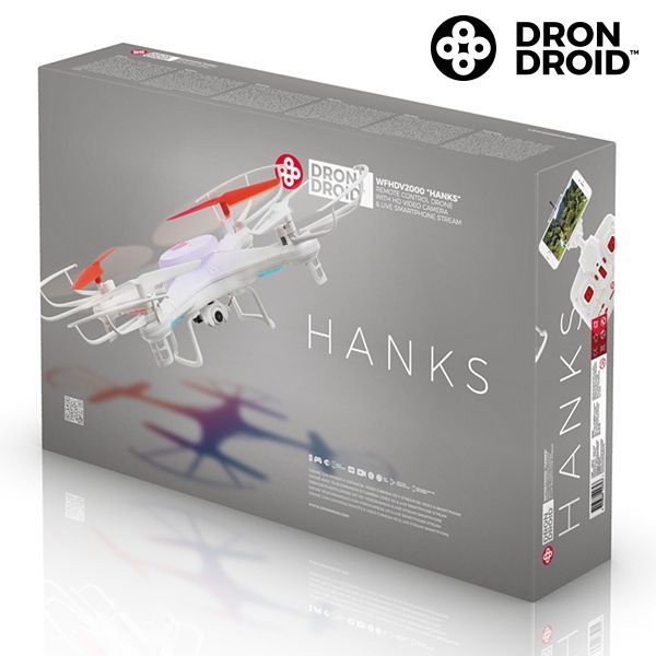 Drone Droid Hanks WFHDV2000 - Άσπρο
