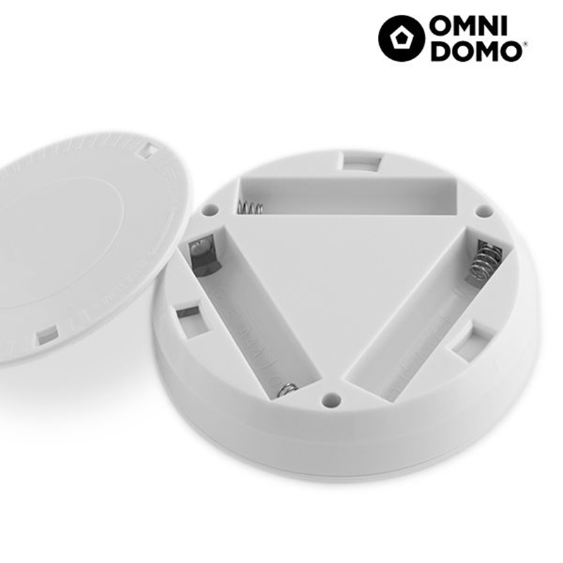Φωτιστικό LED με Ανιχνευτή Φωνής Omni Domo Voluma - Άσπρο