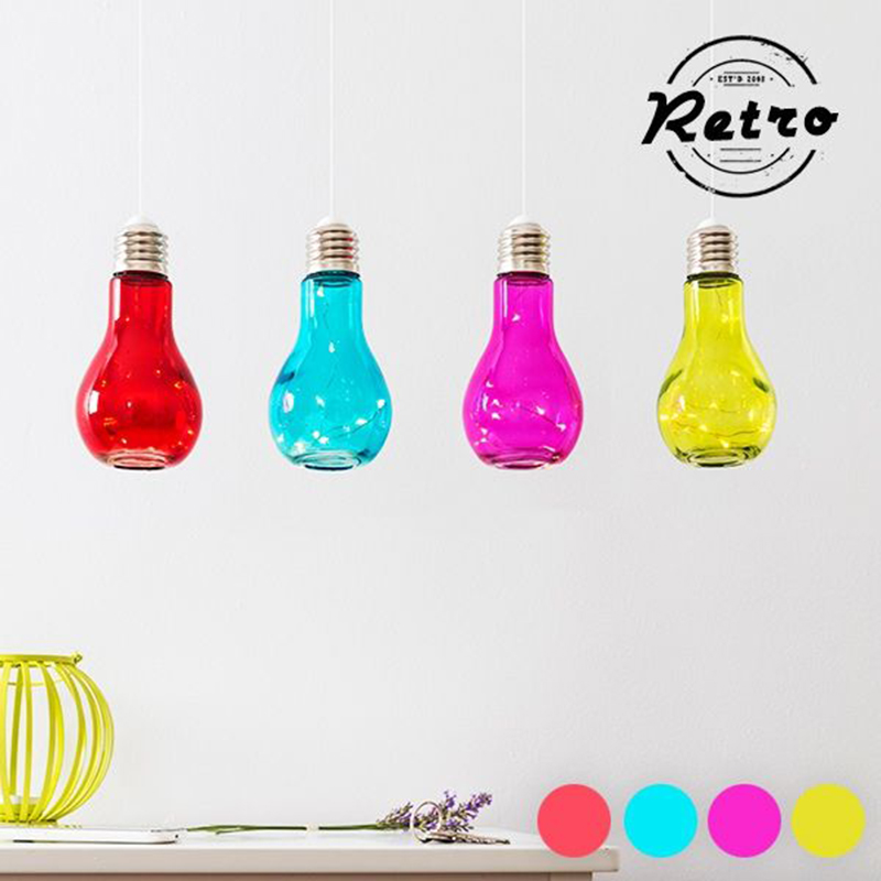 Λάμπα LED με Λαμπτήρα Retro - Μπλε
