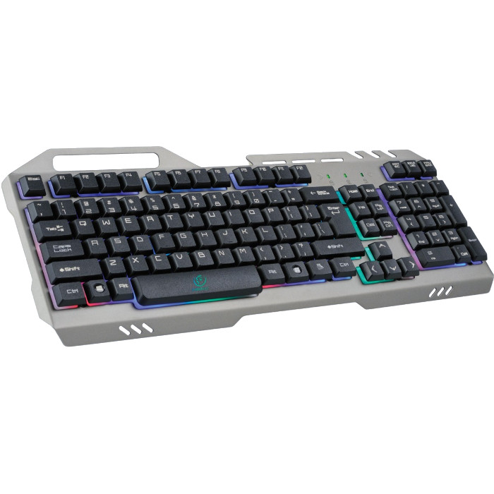 Gaming Πληκτρολόγιο REBELTEC Gaming Ενσύρματο DISCOVERY - Μεταλλικό