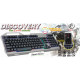 Gaming Πληκτρολόγιο REBELTEC Gaming Ενσύρματο DISCOVERY - Μεταλλικό