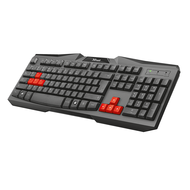 Gaming Πληκτρολόγιο Trust Ziva